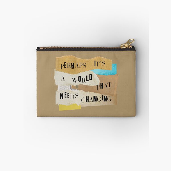 Item preview, perhaps it's a world that needs changing enola holmes quote designed and sold by Moonlight-tree.