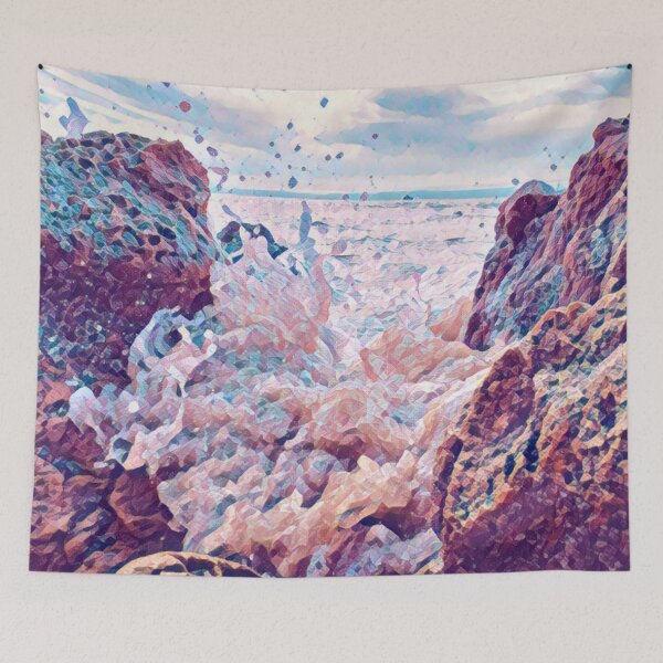Item preview, Splash - Ocean - pinks designed and sold by MistyMorningsOR.