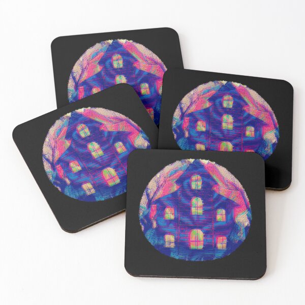 Item preview, Psychedelic Haunted House designed and sold by Last-Drop.
