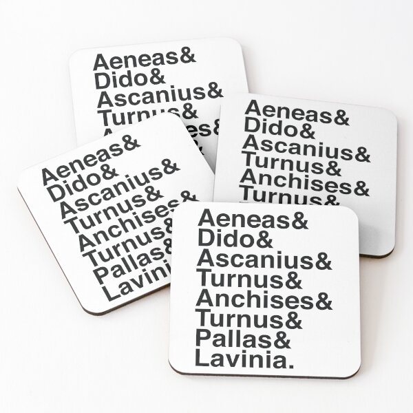 Item preview, Aeneas& Dido& Ascanius& Turnus& Anchises& Turnus& Pallas& Lavinia. designed and sold by NoSaysLion.