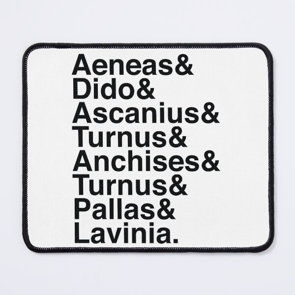 Item preview, Aeneas& Dido& Ascanius& Turnus& Anchises& Turnus& Pallas& Lavinia. designed and sold by NoSaysLion.