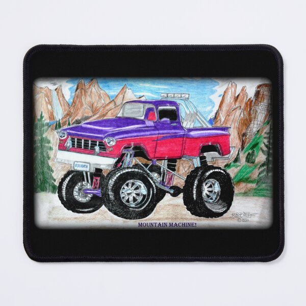 Item preview, TRUCKS / 4X4's // The Mountain Machine! designed and sold by Imagin8er.