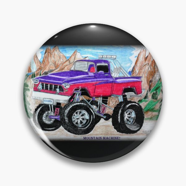 Item preview, TRUCKS / 4X4's  // The Mountain Machine! designed and sold by Imagin8er.