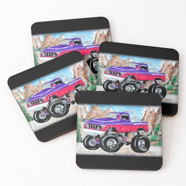 Item preview, TRUCKS / 4X4's  // The Mountain Machine! designed and sold by Imagin8er.