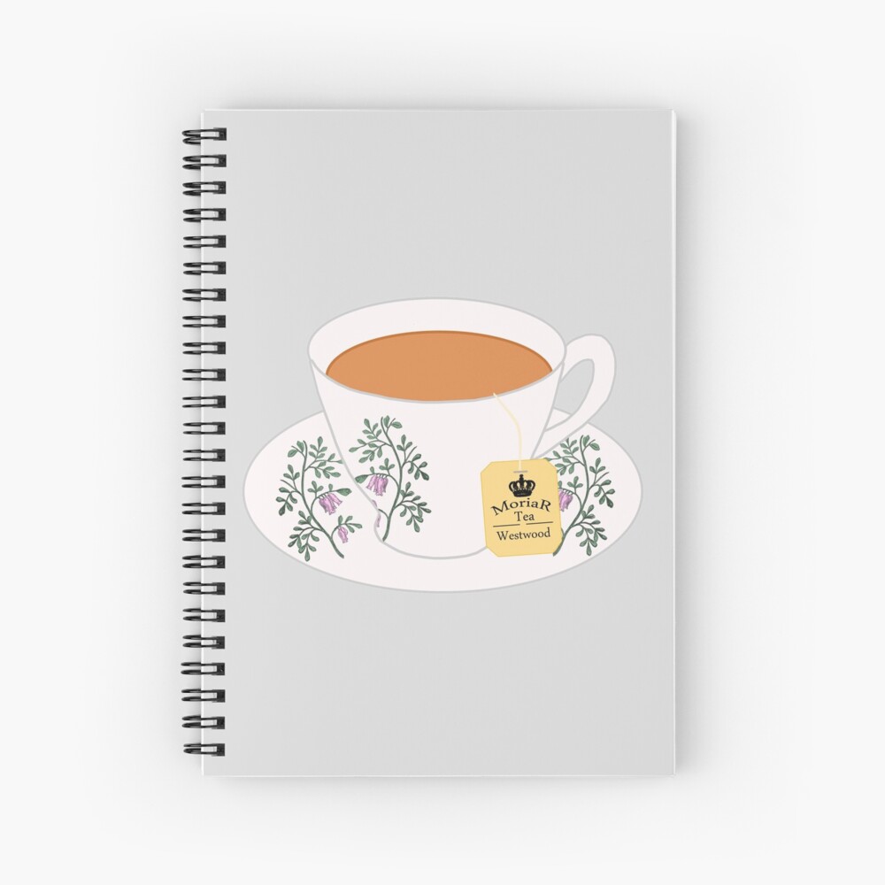 MoriaR Tea Spiral Notebook