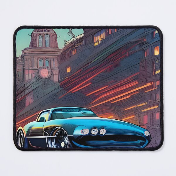 Item preview, Car on the road, comic style designed and sold by REALDesign-Shop.