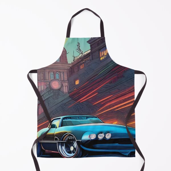 Item preview, Car on the road, comic style designed and sold by REALDesign-Shop.