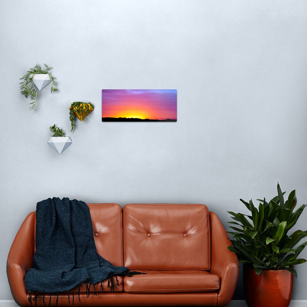 Sunset at Albany Metal Print