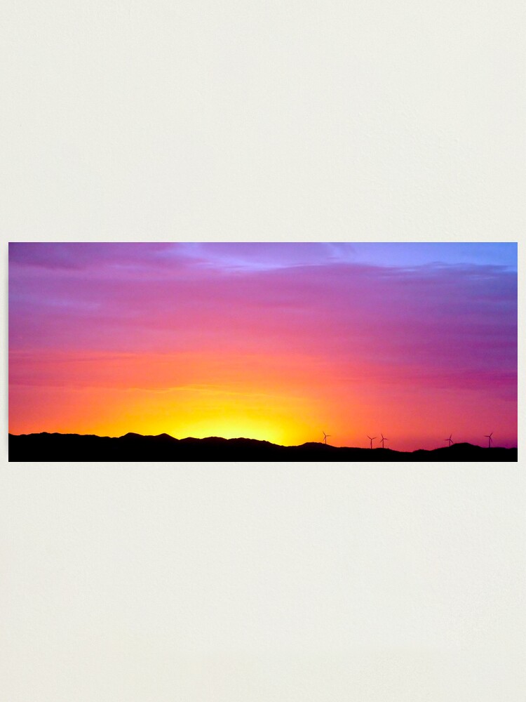 Thumbnail 2 of 3, Photographic Print, Sunset at Albany designed and sold by Andreas Koepke.