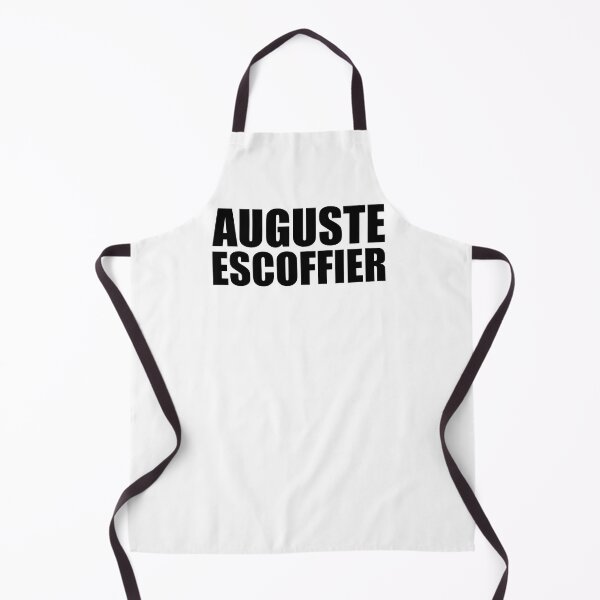 Item preview, AUGUSTE ESCOFFIER brigade de cuisine, kitchen brigade system Funny Design designed and sold by PuddleMart.