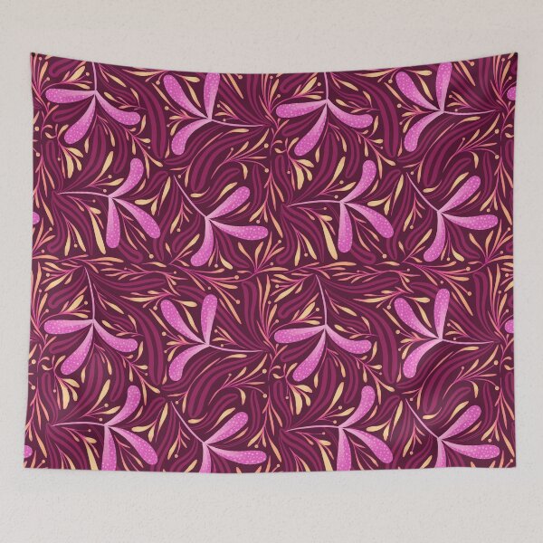Item preview, Trillium Flower - Maroon designed and sold by JaselviiStudio.