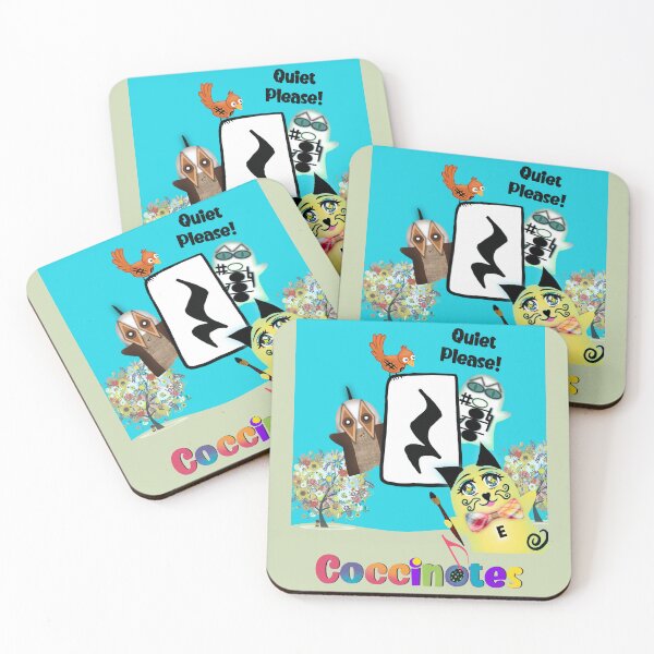 Item preview, Quiet Please! designed and sold by Coccinotes.