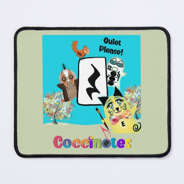 Item preview, Quiet Please! designed and sold by Coccinotes.