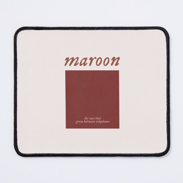 Item preview, maroon lyric color palette / graphic design designed and sold by viviennesworld.