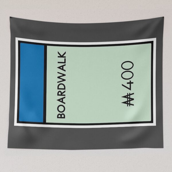 Item preview, Boardwalk Monopoly Game Tile designed and sold by RstyBcktWkshp.