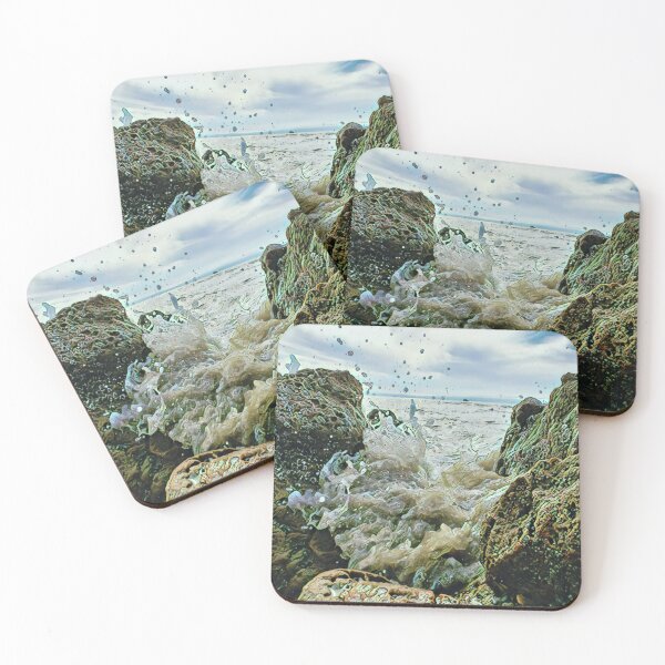 Item preview, Splash - Greenish Glow - Ocean designed and sold by MistyMorningsOR.