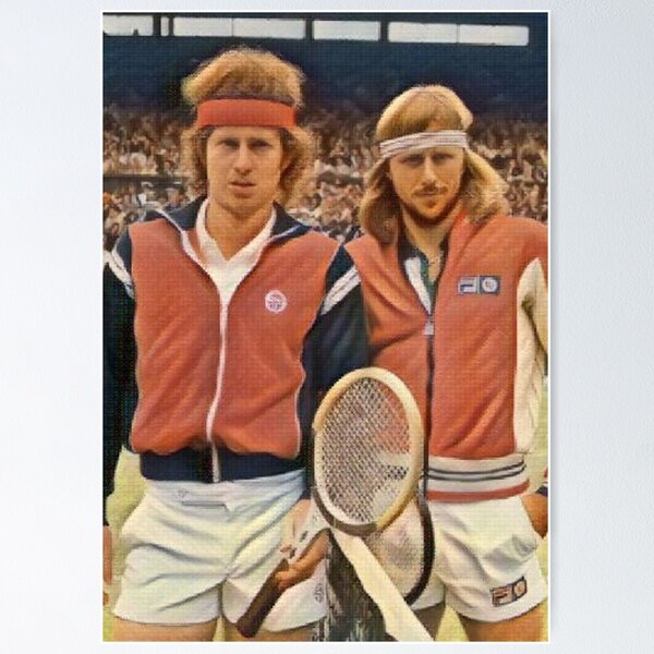 Item preview, Borg and McEnroe 4: The Greatest Rivalry In Tennis designed and sold by OutofFocusShop.