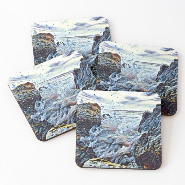 Item preview, Splashing Surf - Ocean designed and sold by MistyMorningsOR.