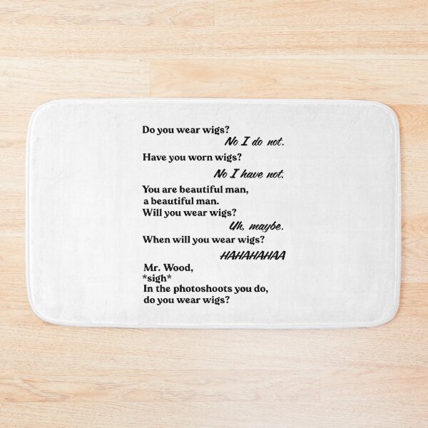 Item preview, Do You Wear Wigs Script Conversation designed and sold by Big Twelve.