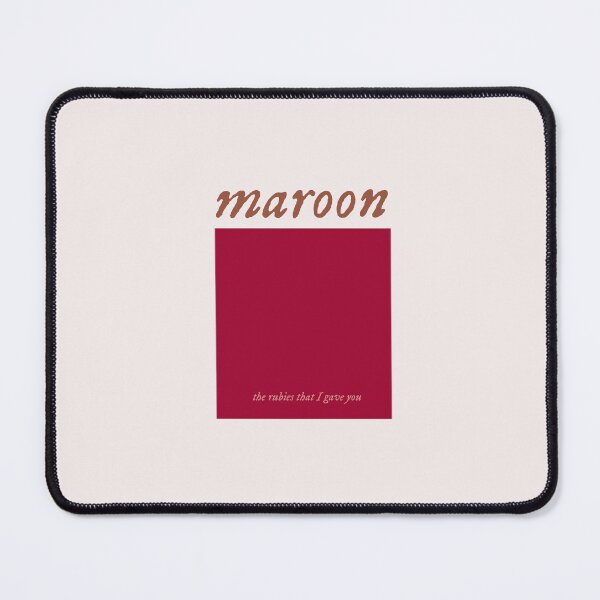 Item preview, maroon lyric color palette / graphic design designed and sold by viviennesworld.