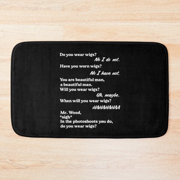Item preview, Do You Wear Wigs Script Conversation designed and sold by Big Twelve.