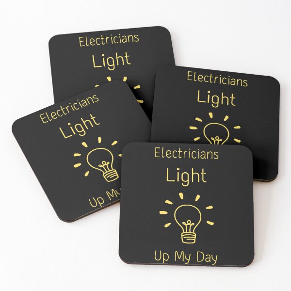 Item preview, Electricians Light Up My Day designed and sold by Teepocalypse.