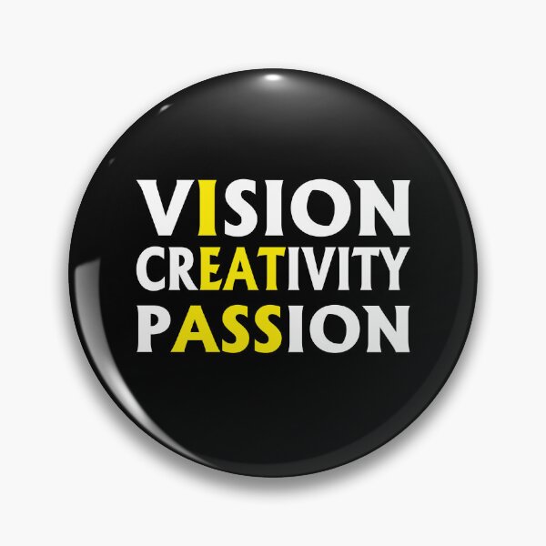 Item preview, Vision Creativity Passion Funny Humor designed and sold by Tatus Brinal.