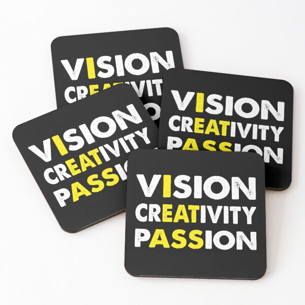 Item preview, Funny Vision Creativity Passion Cool Saying Quote designed and sold by Tatus Brinal.