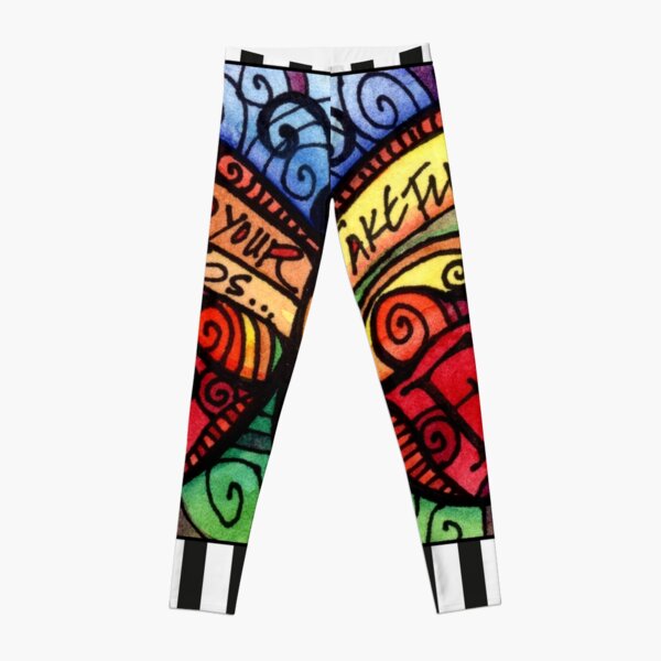 Spread Your Wings Inspirational Butterfly Leggings