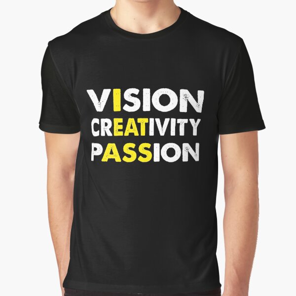 Item preview, Funny Vision Creativity Passion Cool Saying Quote designed and sold by Tatus Brinal.