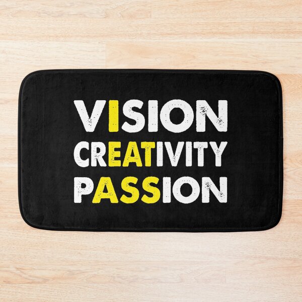 Item preview, Funny Vision Creativity Passion Cool Saying Quote designed and sold by Tatus Brinal.