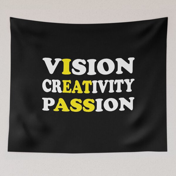 Item preview, Vision Creativity Passion designed and sold by Tatus Brinal.