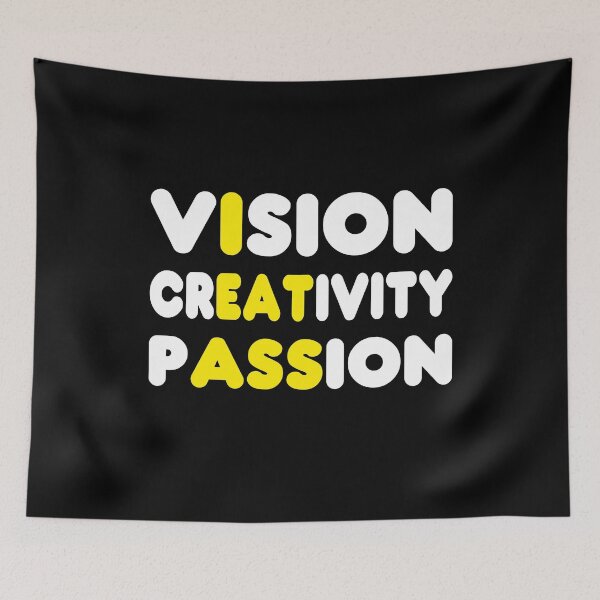 Item preview, Vision Creativity Passion designed and sold by Tatus Brinal.