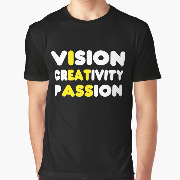 Item preview, Vision Creativity Passion designed and sold by Tatus Brinal.