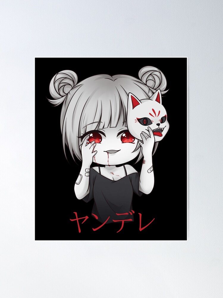 Chibi Anime Aesthetic Mask Face