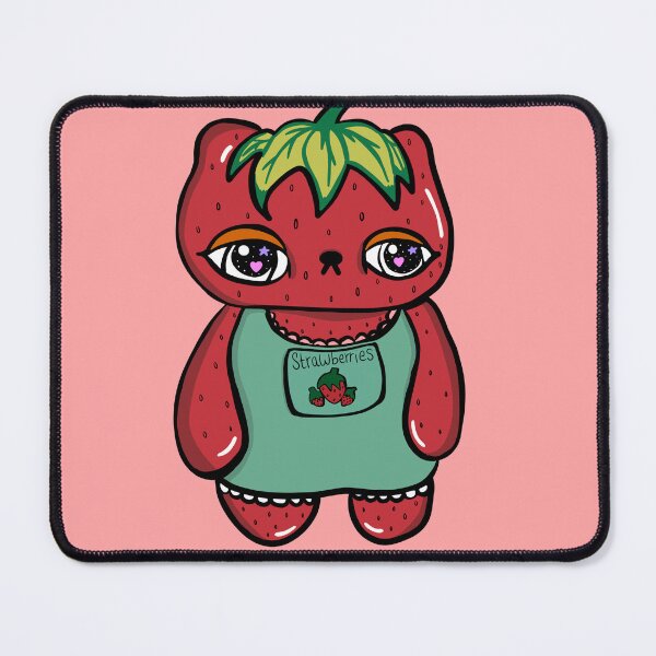 Item preview, Strawberry bear designed and sold by Naturefaedesign.