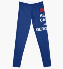 Keep calm and geronimo Leggings