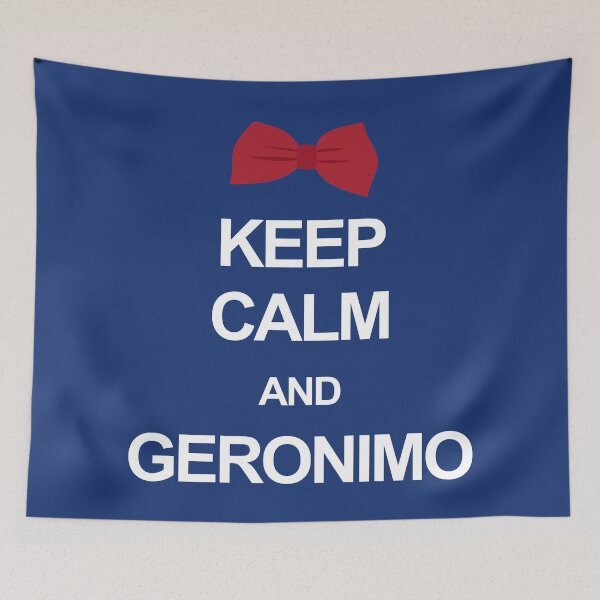 Item preview, Keep calm and geronimo designed and sold by clockworkheart.
