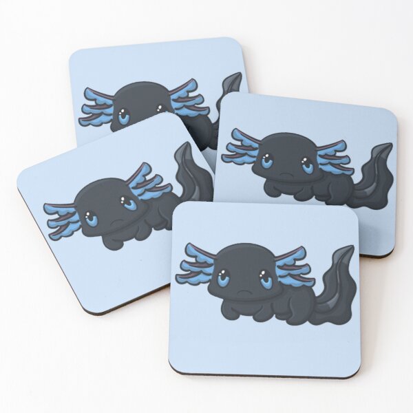Item preview, Melanoid Axolotl Sad designed and sold by NLDStudios.