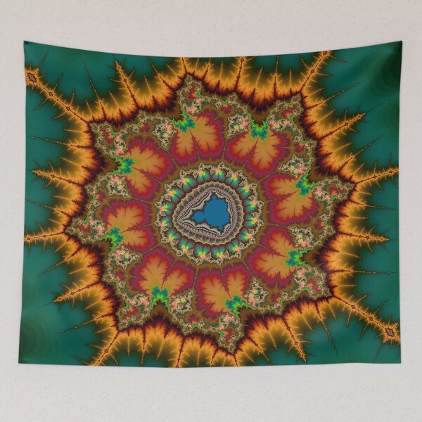 Item preview, Green Mandelbrot Fractal designed and sold by pinkal.