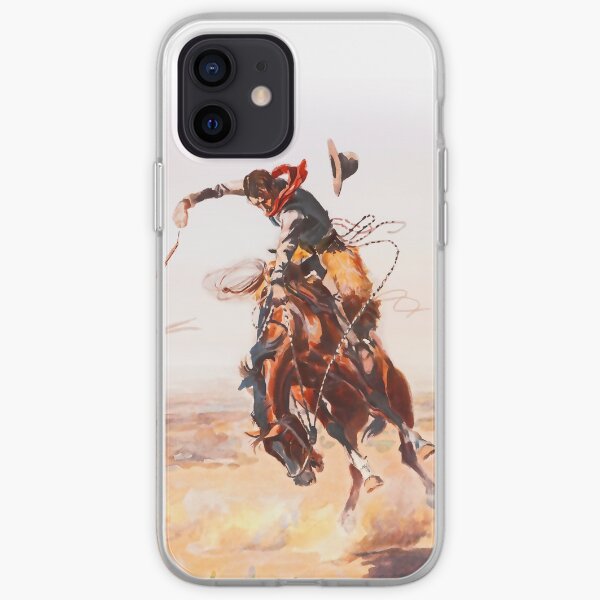 Wild West Series Bad Horse iPhone Soft Case