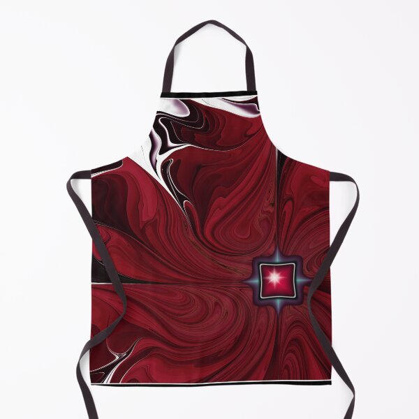 Item preview, Dark Red Flower Fractal designed and sold by pinkal.