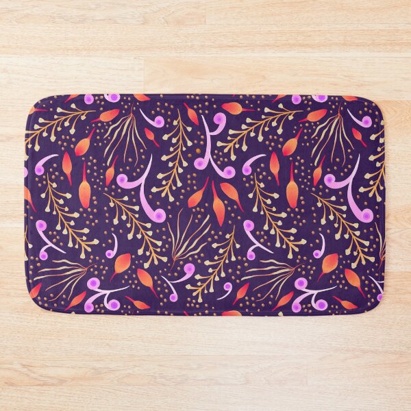 Item preview, Batik Leaves - Purple designed and sold by JaselviiStudio.