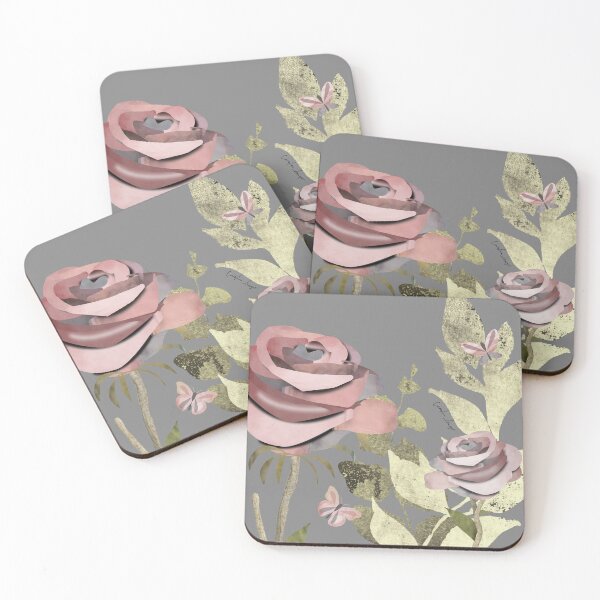 Item preview, Shabby chic vintage floral wild roses - Caroline Laursen Original designed and sold by Caroline Laursen.