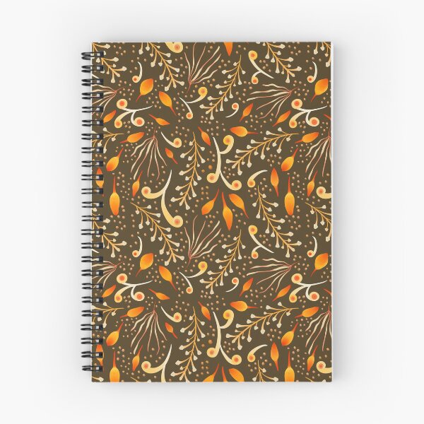 Item preview, Batik Leaves - Mustard Yellow  designed and sold by JaselviiStudio.