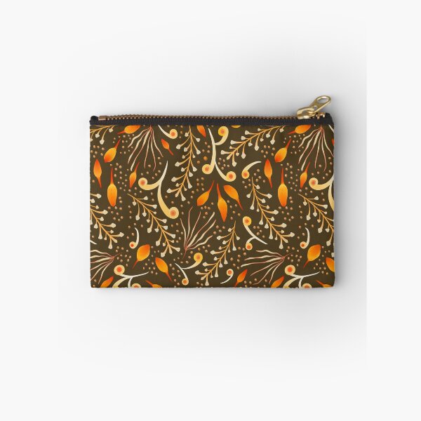 Item preview, Batik Leaves - Mustard Yellow  designed and sold by JaselviiStudio.