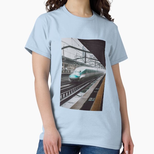 Vista previa del artículo con la obra «E5 tren bala Shinkansen, Japón», diseñado y vendido por JonesyDave.
