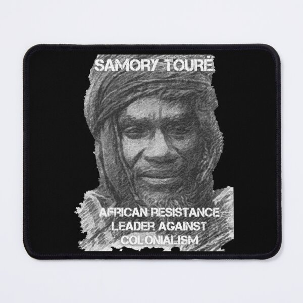 Item preview, African History Samory Touré Resistance Leader Against Colonialism Grey designed and sold by Tony Cisse.