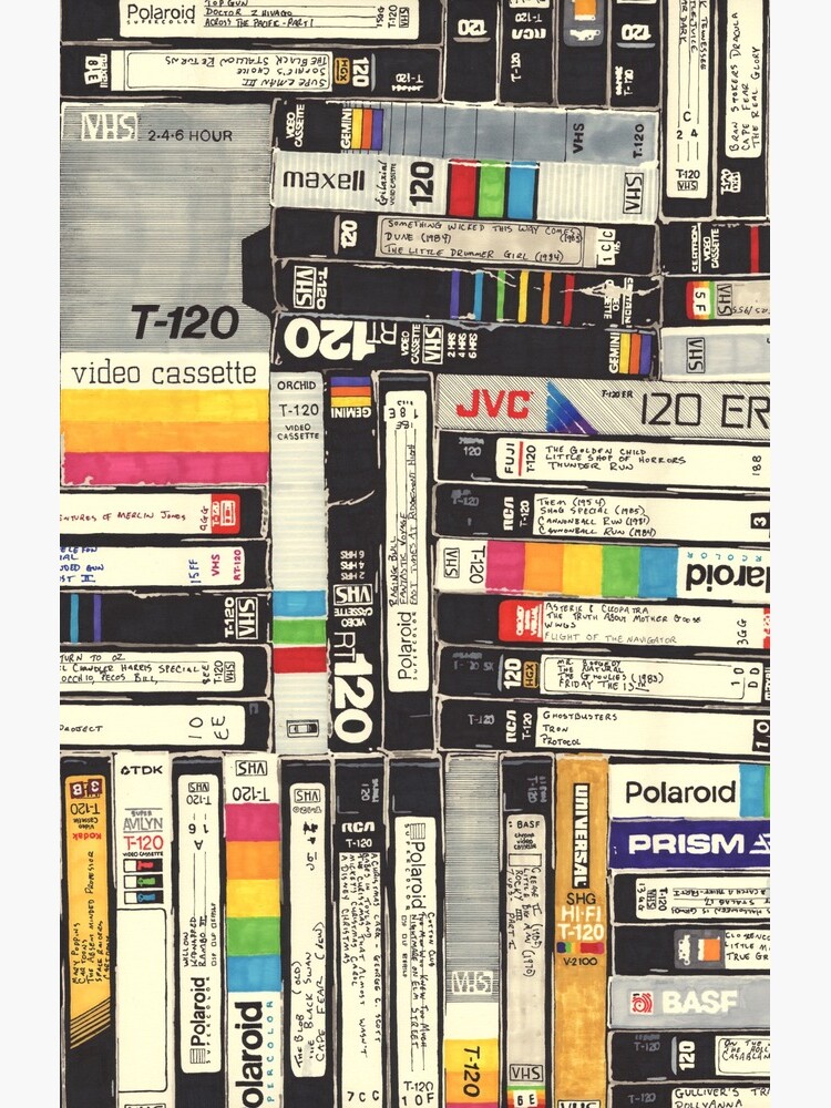 Thumbnail 4 of 4, Samsung Galaxy Phone Case, VHS designed and sold by Hollis Brown Thornton.