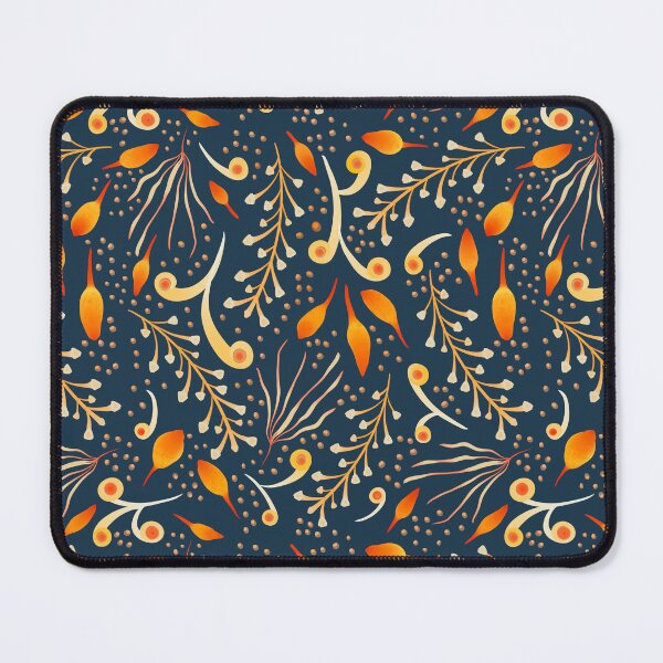 Item preview, Batik Leaves - Blue designed and sold by JaselviiStudio.